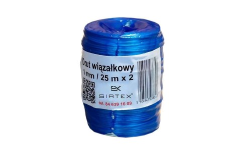Drut wiązałkowy ocynkowany - 1 mm / 25 m x 2 Drut wiązałkowy ocynkowany - 1 mm / 25 m x 2
