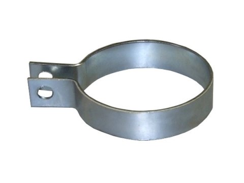 Obejmy montażowe na słupek fi 76 mm ocynkowane Obejmy montażowe na słupek fi 76 mm ocynkowane
