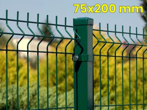 Powder-Coated Garden Fence Panel – 250cm x 173cm x 4mm | Mesh Size: 75x200mm Powder-Coated Garden Fence Panel – 250cm x 173cm x 4mm | Mesh Size: 75x200mm
