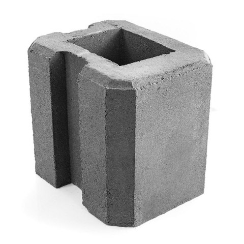 Pustak betonowy - Narożny 25 cm Pustak betonowy - Narożny 25 cm