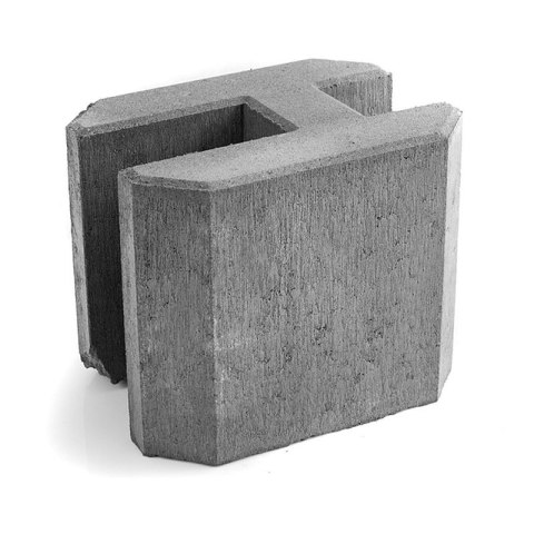 Pustak betonowy - Przelotowy 20 cm Pustak betonowy - Przelotowy 20 cm