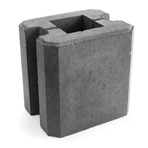 Pustak betonowy - Przelotowy 25 cm Pustak betonowy - Przelotowy 25 cm