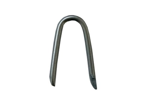 Skoble montażowe do siatki leśnej - 2,5x25mm - 100 szt. Skoble montażowe do siatki leśnej - 2,5x25mm - 100 szt.
