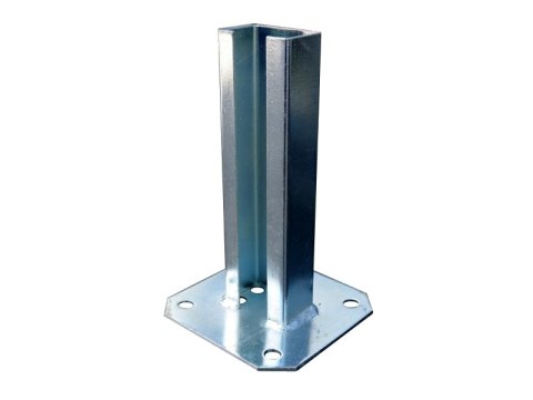 Stopa słupka 60x40 mm - ocynkowana Stopa słupka 60x40 mm - ocynkowana