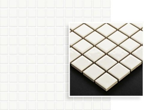 ALTEA BIANCO MOZAIKA PRASOWANA K.2,3X2,3 29,8X29,8 ALTEA BIANCO MOZAIKA PRASOWANA K.2,3X2,3 29,8X29,8