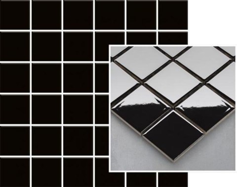 ALTEA NERO MOZAIKA PRASOWANA K.2,3X2,3 29,8X29,8 ALTEA NERO MOZAIKA PRASOWANA K.2,3X2,3 29,8X29,8