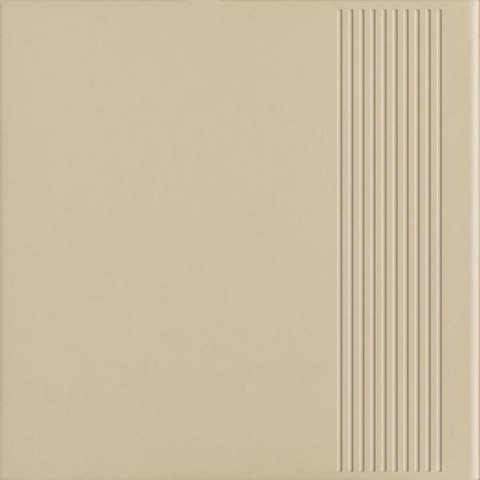 BAZO BEIGE STOPNICA PROSTA GRES MONOKOLOR MAT. 30X30 BAZO BEIGE STOPNICA PROSTA GRES MONOKOLOR MAT. 30X30