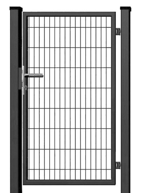 Furtka SX 656 - 1,00 x 1,70 m - antracyt , zielona Furtka SX 656 - 1,00 x 1,70 m - antracyt , zielona