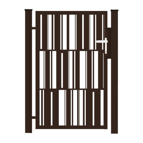 Pedestrian Gate - MODERN Type - 1.00 x 1.50 m Pedestrian Gate - MODERN Type - 1.00 x 1.50 m