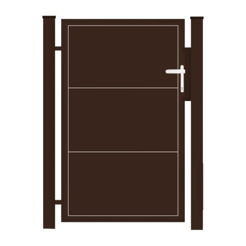 WALL SOLID Pedestrian Gate – 1.00 x 1.50 m WALL SOLID Pedestrian Gate – 1.00 x 1.50 m