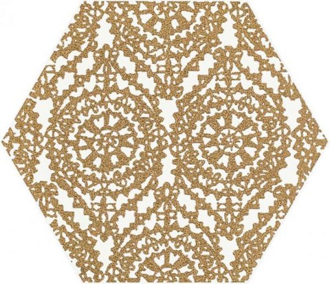 SHINY LINES GOLD HEKSAGON INSERTO A 19,8X17,1 SHINY LINES GOLD HEKSAGON INSERTO A 19,8X17,1