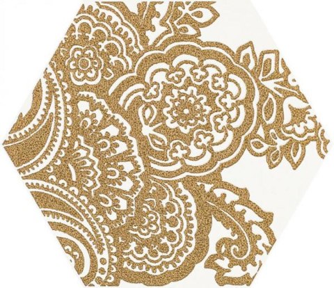 SHINY LINES GOLD HEKSAGON INSERTO B 19,8X17,1 SHINY LINES GOLD HEKSAGON INSERTO B 19,8X17,1