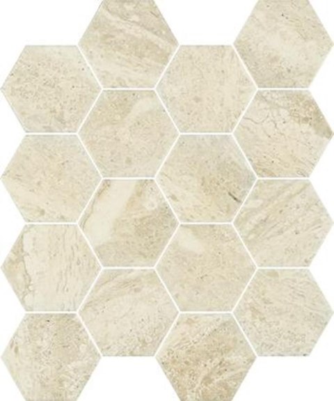 SUNLIGHT STONE BEIGE MOZAIKA PRASOWANA HEXAGON 22X25,5 SUNLIGHT STONE BEIGE MOZAIKA PRASOWANA HEXAGON 22X25,5