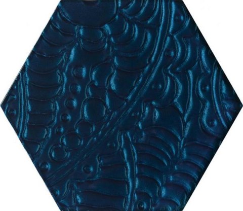 URBAN COLOURS BLUE INSERTO SZKLANE HEKSAGON 19,8X17,1 URBAN COLOURS BLUE INSERTO SZKLANE HEKSAGON 19,8X17,1
