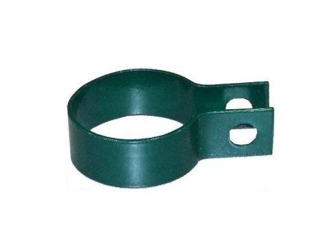 Obejmy montażowe na słupek fi 42 mm zielone Obejmy montażowe na słupek fi 42 mm zielone