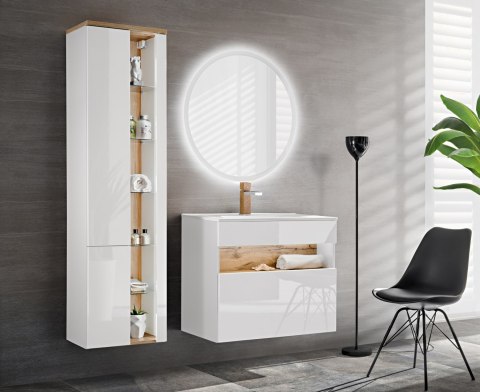 Bahama White Vanity Cabinet - 80cm with Single Drawer Bahama White Vanity Cabinet - 80cm with Single Drawer