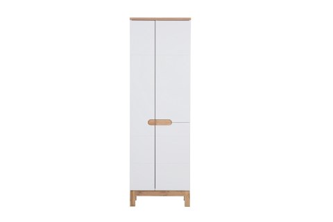 Bali White Tall Cabinet - 60cm with Three Doors