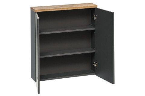 Bali Grafit Mirror Cabinet - 60cm with Two Doors