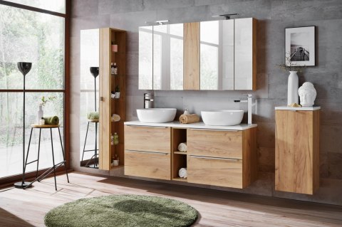 Capri Oak Wall Cabinet - 20cm with Single Door Capri Oak Wall Cabinet - 20cm with Single Door