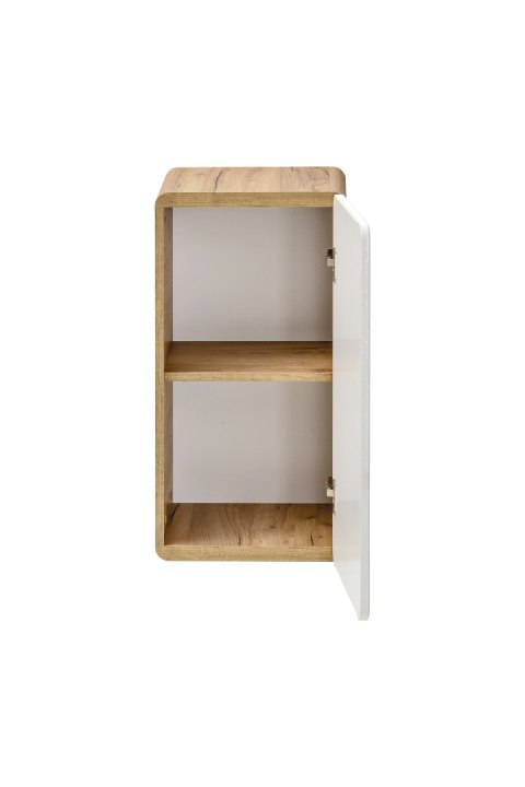 Aruba White Side Cabinet - 35cm with Single Door