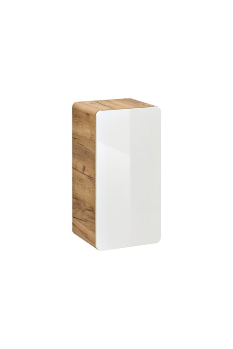 Aruba White Side Cabinet - 35cm with Single Door