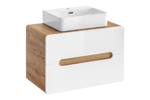 Aruba Vanity Cabinet - 80cm with Two Drawers