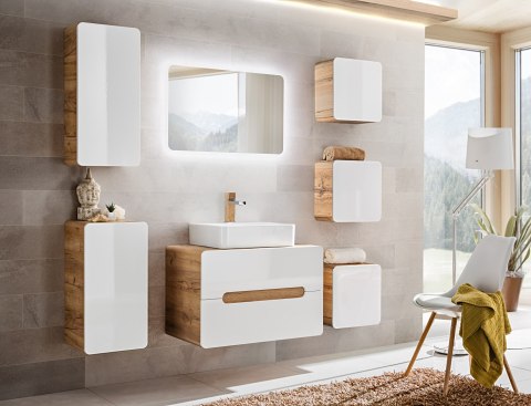 Aruba Vanity Cabinet - 80cm with Two Drawers