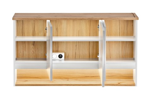 Bahama White Mirror Cabinet - 120cm with Three Doors Bahama White Mirror Cabinet - 120cm with Three Doors