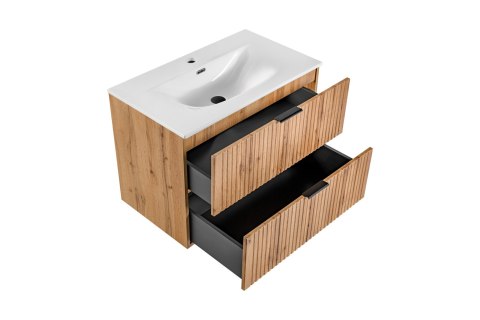 Szafka pod umywalkę 80cm 2 szuflady