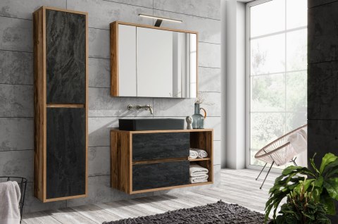 Szafka z Lustrem 100cm 3 Drzwi Szafka z Lustrem 100cm 3 Drzwi