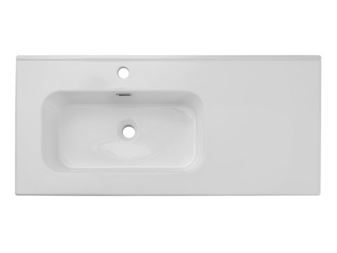 Umywalka meblowa jednokomorowa 100cm z blatem ceramicznym Umywalka meblowa jednokomorowa 100cm z blatem ceramicznym