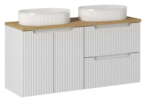 Zestaw meblowy 120cm z umywalkami nablatowymi Zestaw meblowy 120cm z umywalkami nablatowymi