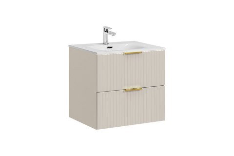 Adel Cashmere Vanity Set - 60cm with Sky Built-in Washbasin Adel Cashmere Vanity Set - 60cm with Sky Built-in Washbasin