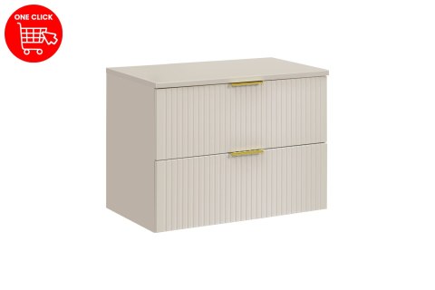 Adel Cashmere Vanity Set - 80cm with Countertop Adel Cashmere Vanity Set - 80cm with Countertop