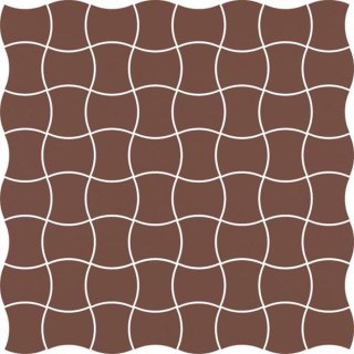 MODERNIZM BROWN MOZAIKA PRASOWANA K.3,6X4,4 30,86X30,86