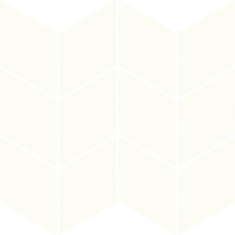 UNIWERSALNA MOZAIKA PRASOWANA BIANCO PARADYZ ROMB BRAID 20,5X23,8 UNIWERSALNA MOZAIKA PRASOWANA BIANCO PARADYZ ROMB BRAID 20,5X23,8