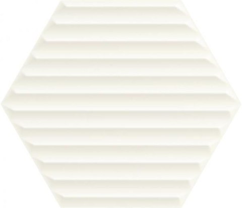 WOODSKIN BIANCO HEKSAGON STRUKTURA B SCIANA 19,8X17,1