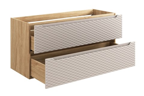 Szafka pod umywalkę 120cm 2 szuflady
