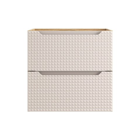 Luxor Beige Under-Basin Cabinet - 60cm with Two Drawers Luxor Beige Under-Basin Cabinet - 60cm with Two Drawers