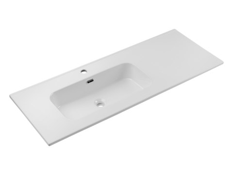 Umywalka meblowa jednokomorowa 120cm z blatem ceramicznym Umywalka meblowa jednokomorowa 120cm z blatem ceramicznym