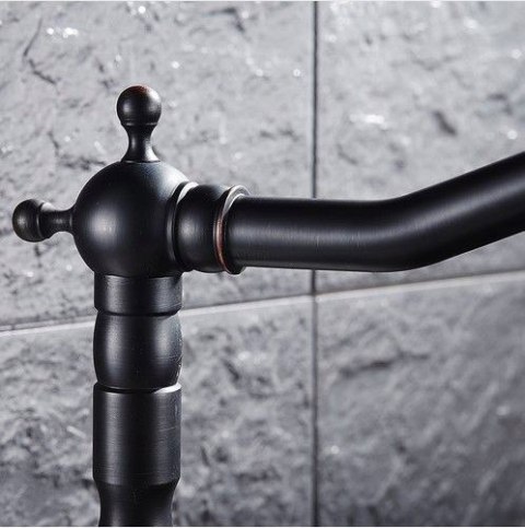 Basin Tap Bona Black Distressed High Basin Tap Bona Black Distressed High