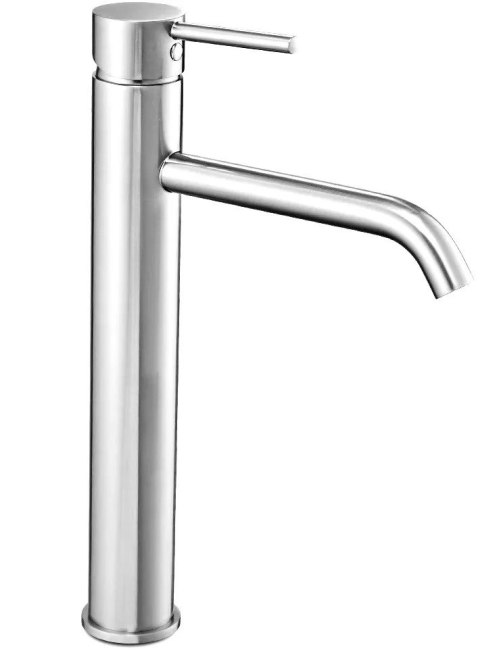 Basin Tap Lungo Chrome High