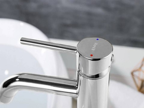 Basin Tap Lungo Chrome High