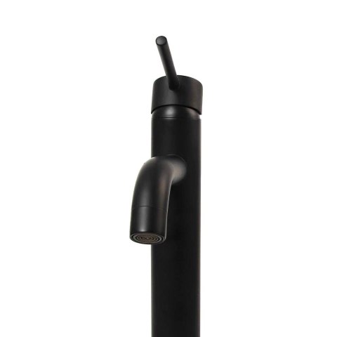 Basin Tap Lungo Black High