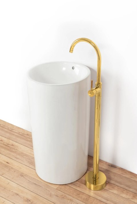 Basin Floor-Standing Tap Lungo Ortis Gold Basin Floor-Standing Tap Lungo Ortis Gold
