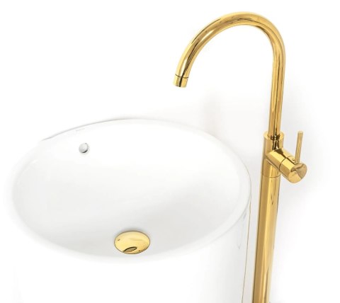 Basin Floor-Standing Tap Lungo Ortis Gold Basin Floor-Standing Tap Lungo Ortis Gold