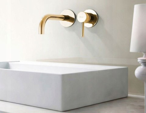 asin Wall-Mounted Tap Lungo Gold + BOX