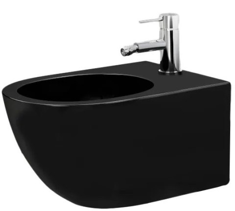 Wall-Hung Bidet Carlo Mini Matt Black Wall-Hung Bidet Carlo Mini Matt Black