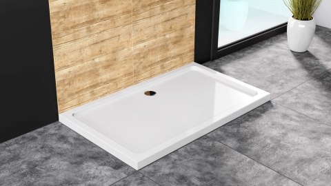 Shower Tray Savoy White 90x90 with Siphon