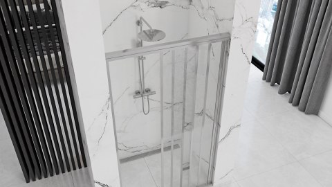 Shower Door Alex Chrome 80